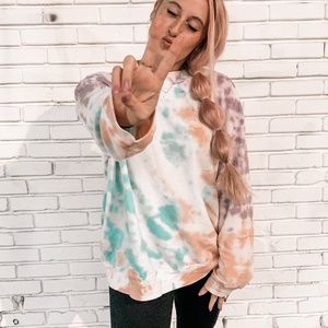Sunset Sky Tie Dye Sweatshirt